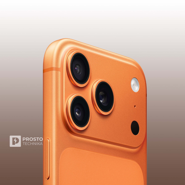 Смартфон Apple iPhone 17 Pro Max 256GB Cosmic Orange, Dual: nano SIM + eSIM